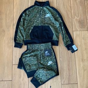 Nike Camo track suit